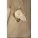 Μπουτονιέρα γαμπρού 6005 ειδική παραγγελία για το Θάνο Γκ. από M.aria's Χειροποίητες υφασμάτινες νυφικές ανθοδέσμε
